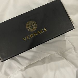 Versace white sunglasses